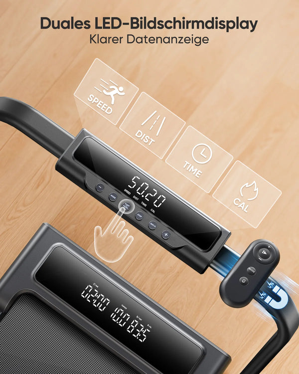 Kompaktes Laufband für Zuhause