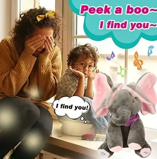 Plappernder Plüschelefant