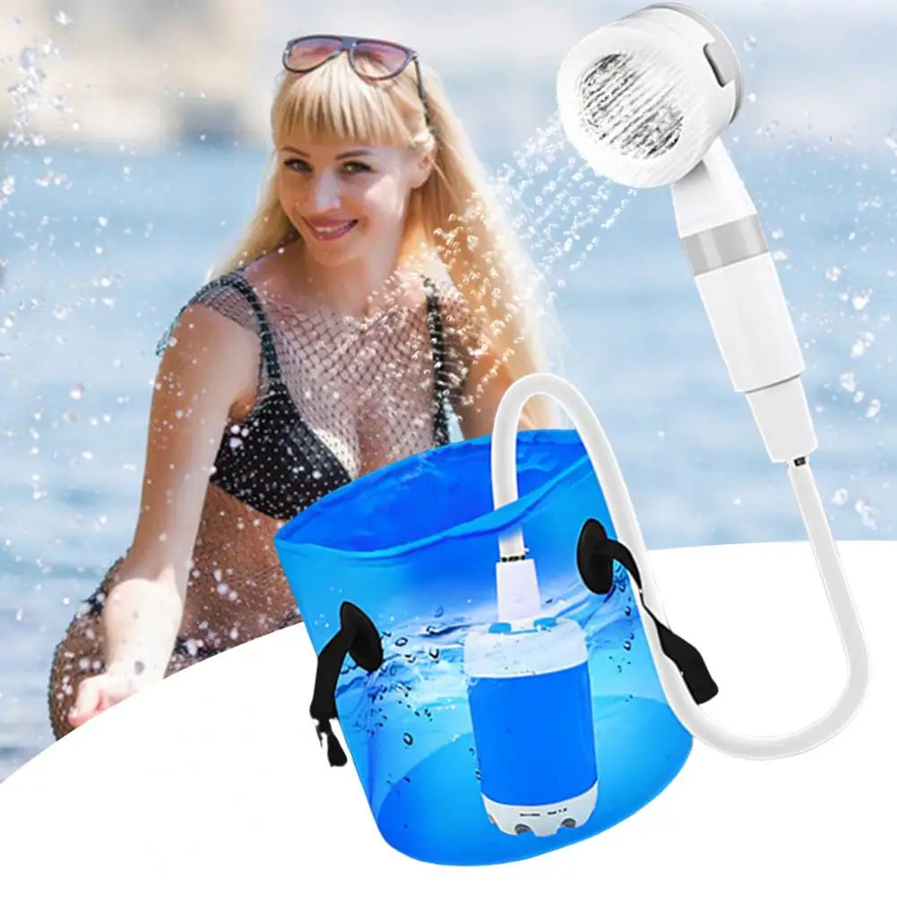 Tragbare Campingdusche